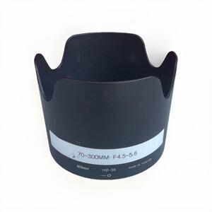 Nikon HB-36 HB 36 hood for AF-S VR Nikkor 70-300mm f/4-5.6 lens 67mm filter size
